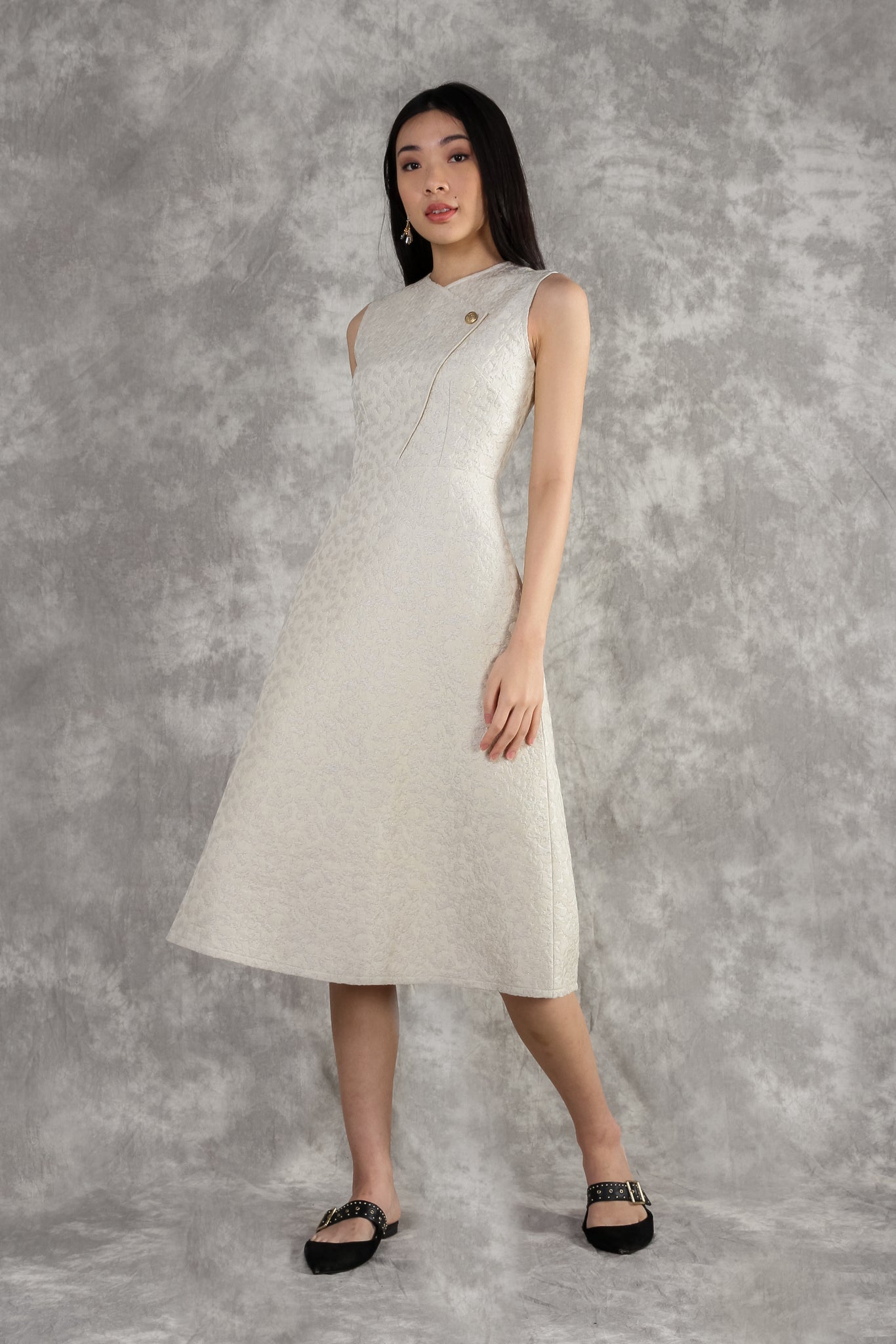 Grace Kelly Dress in Snow