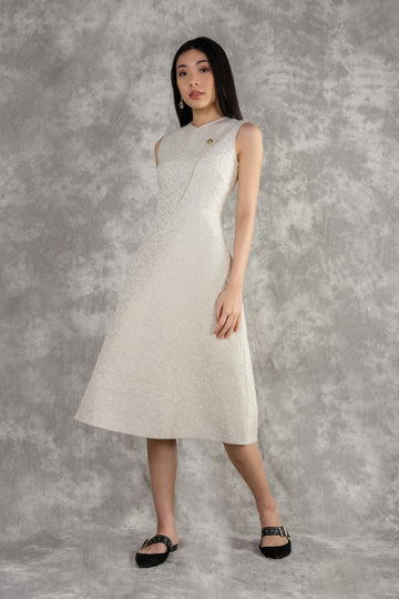 Grace Kelly Dress in Snow