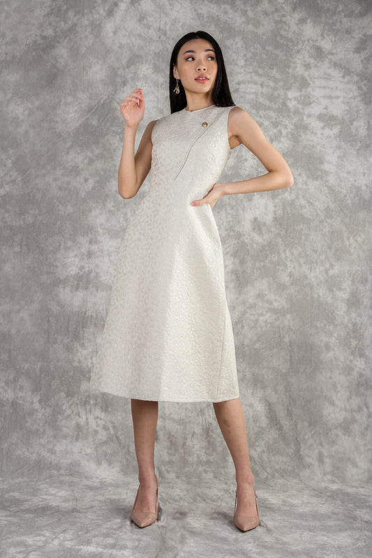 Grace Kelly Dress in Snow