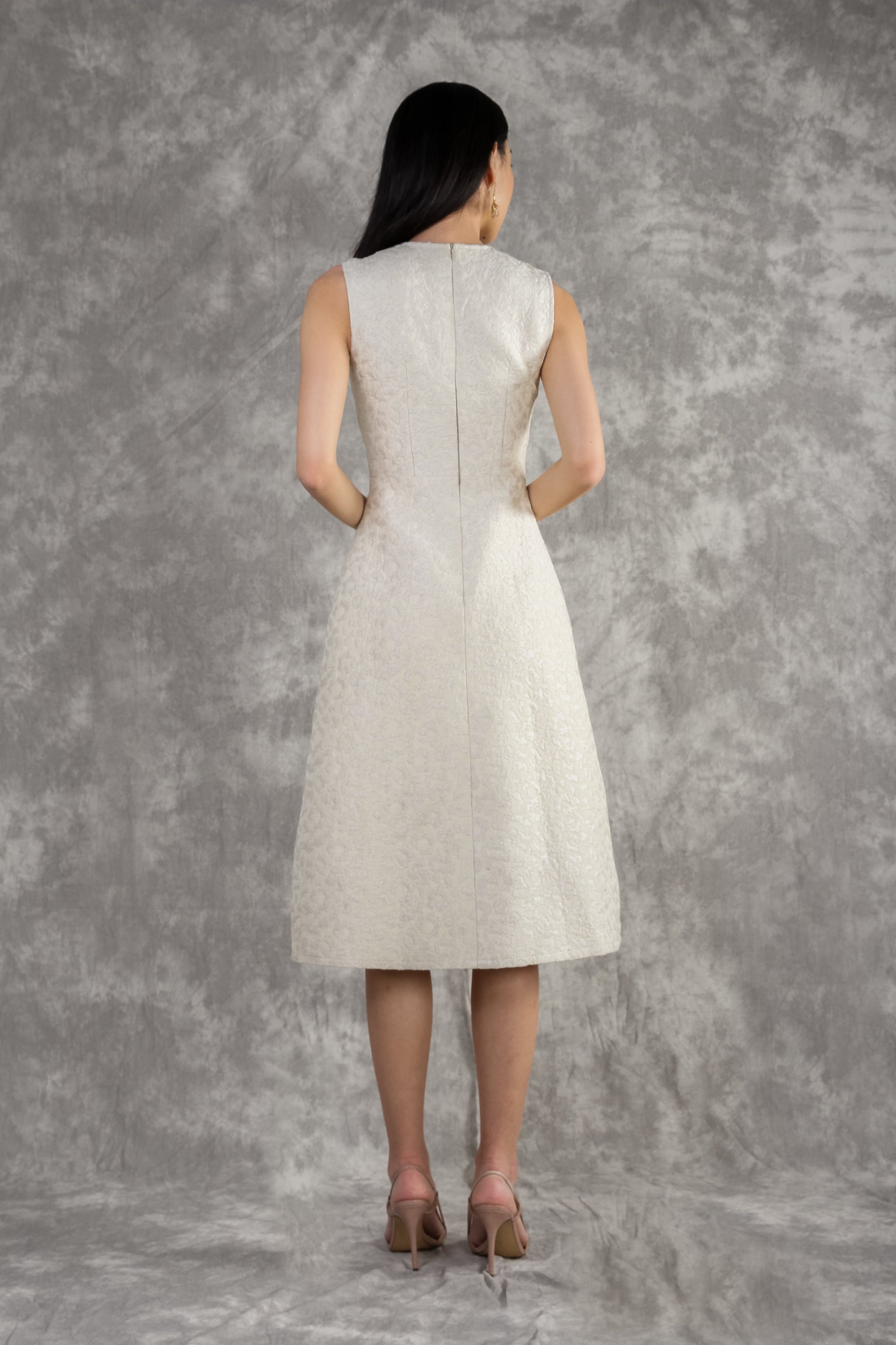 Grace Kelly Dress in Snow