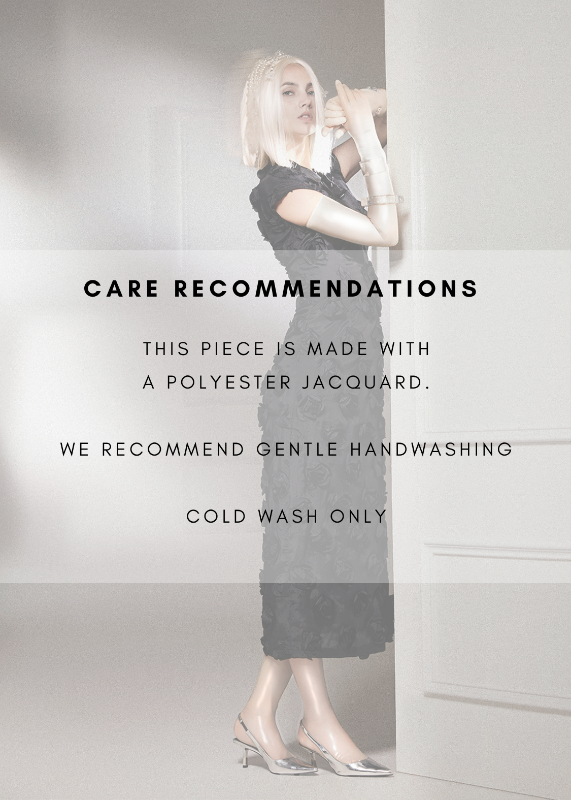 Acacia Dress in Ebon Rose