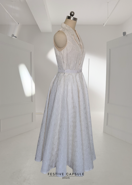 Ascot Skirt in Alabaster