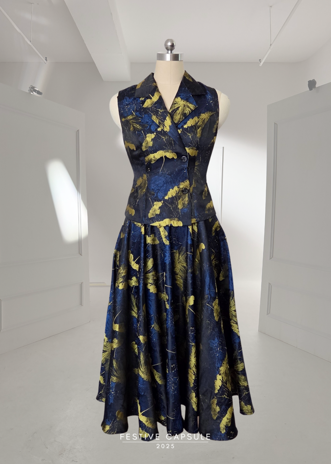 Ascot Top in Sapphire