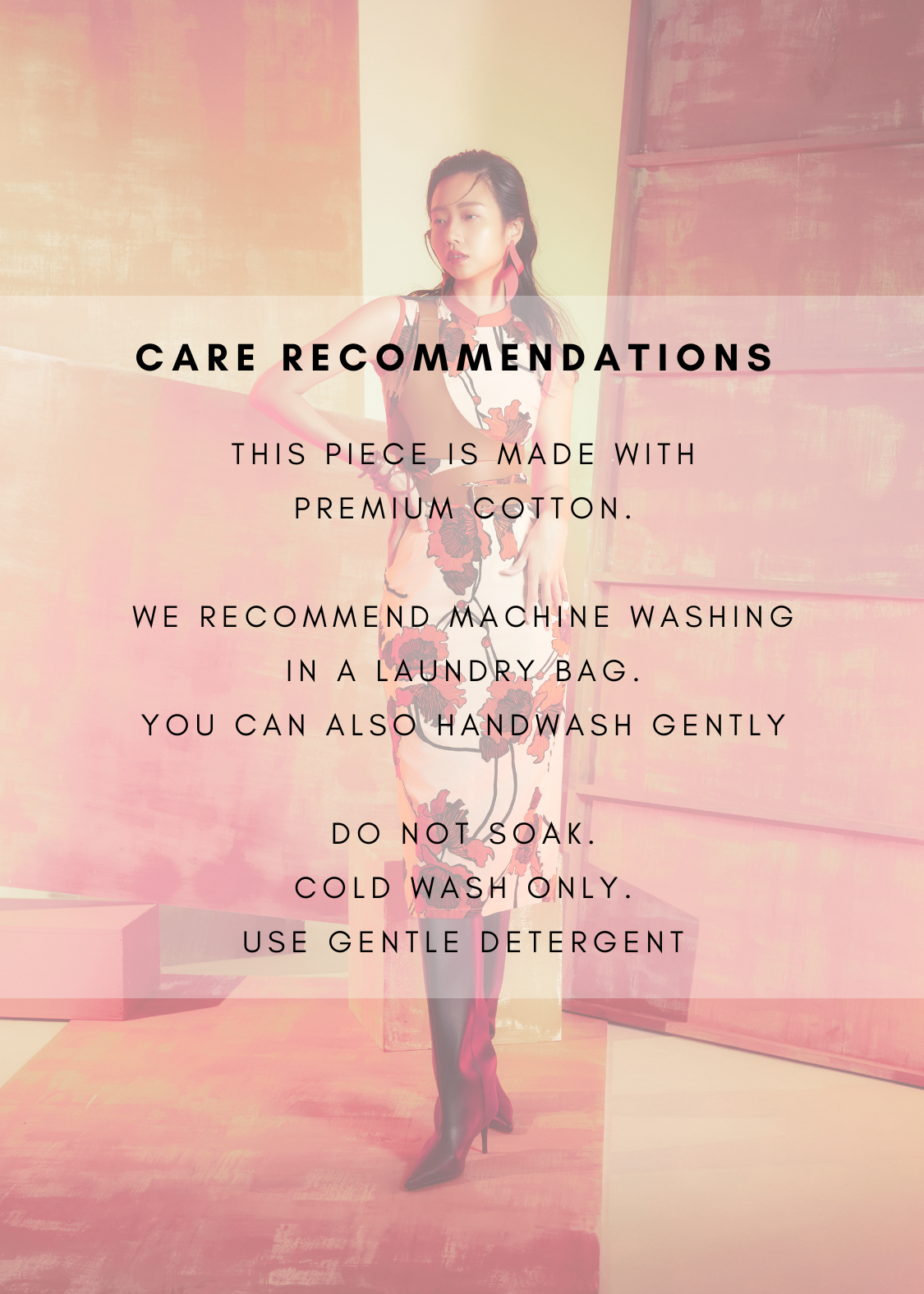 Christina Top in Wild Poppy