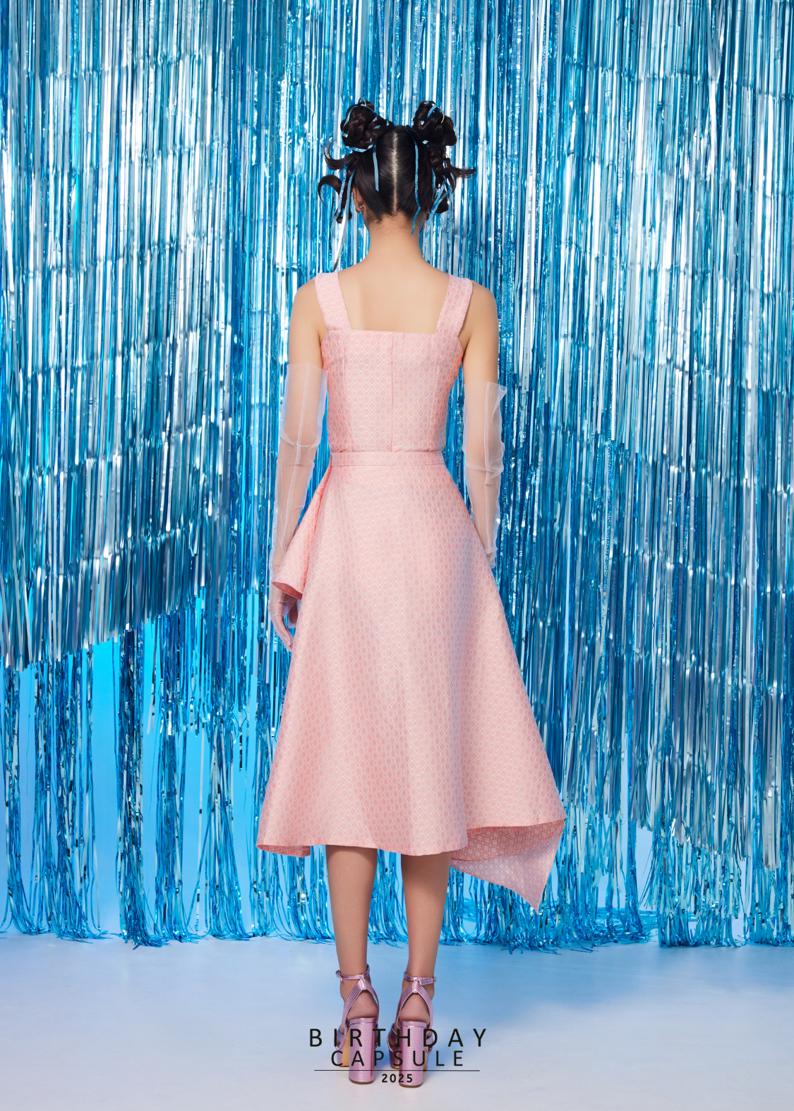 Firefall Wrap Skirt in Powder Pink