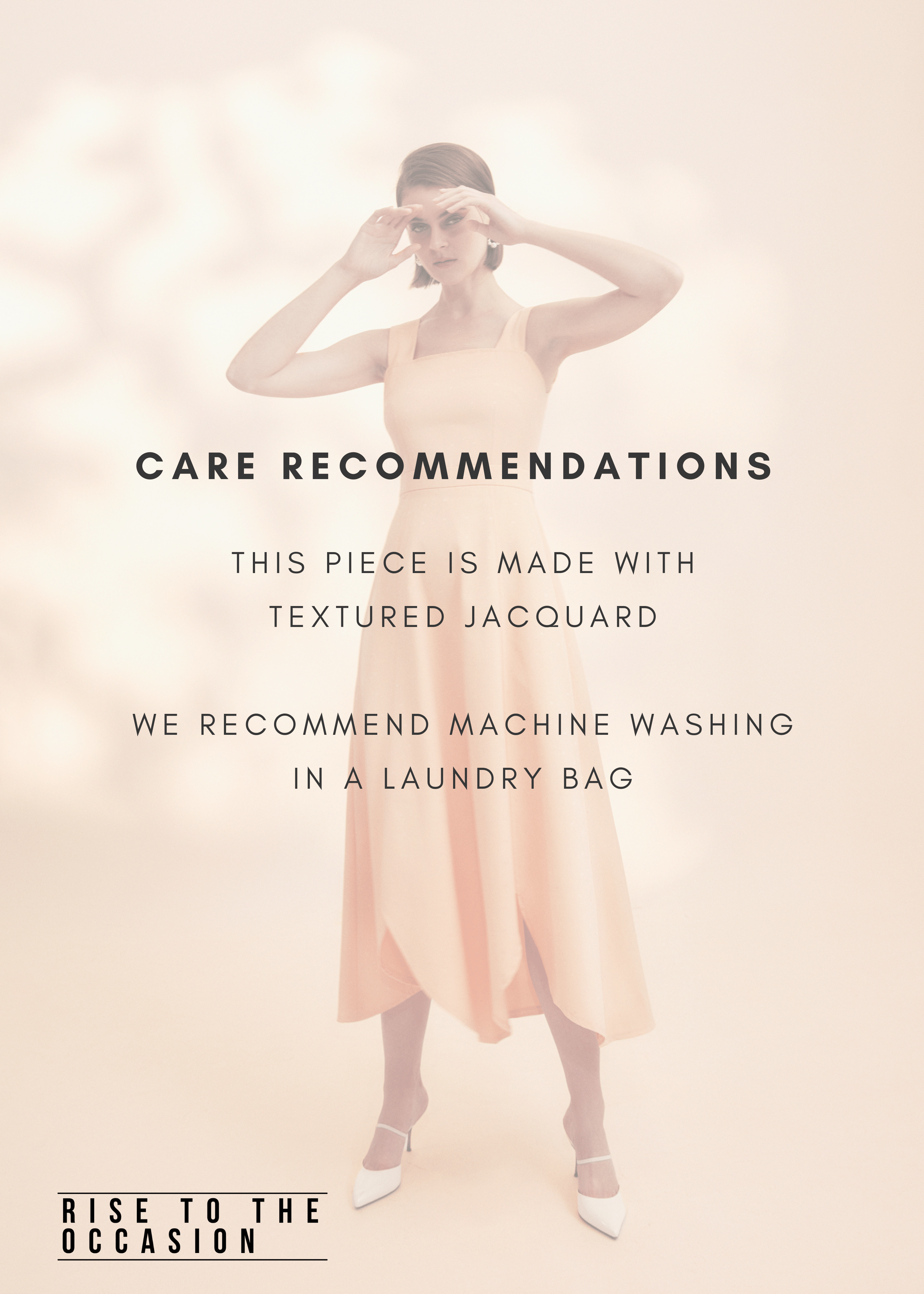 Lilia Dress in Apricot Sherbet