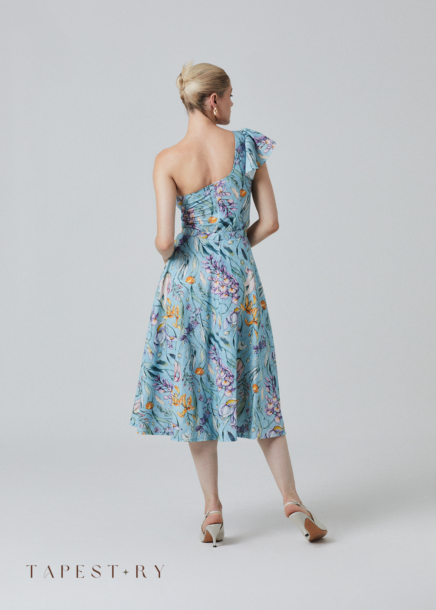 Livia Top in Springfall Blue