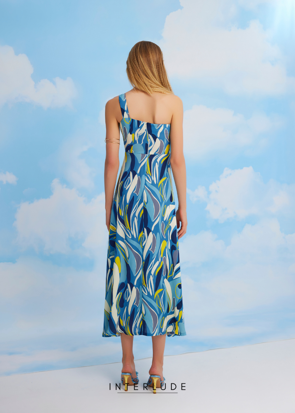 Mallorca Toga Maxi Dress in Larimar
