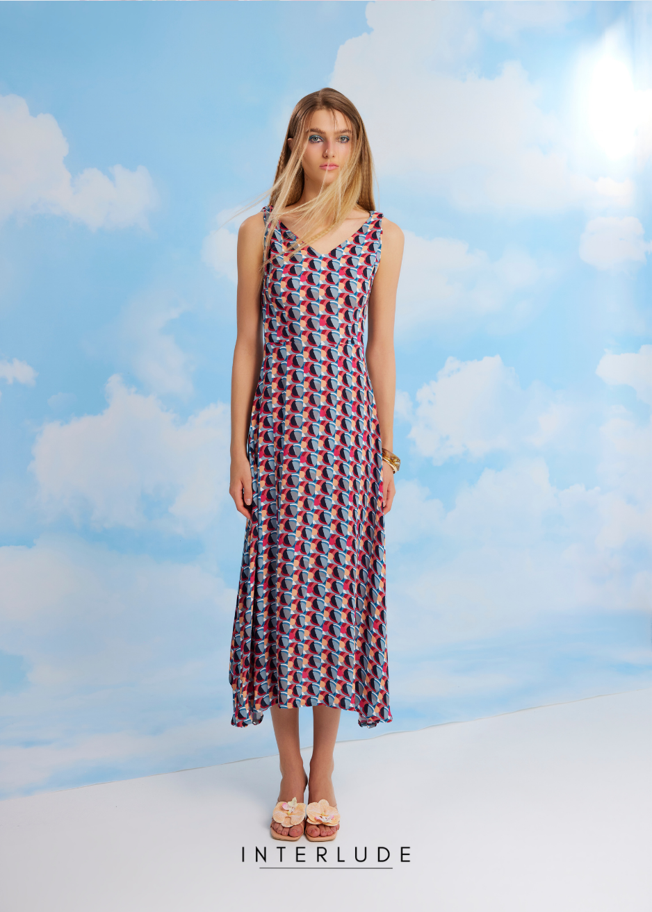 Malta Maxi Dress in Galah