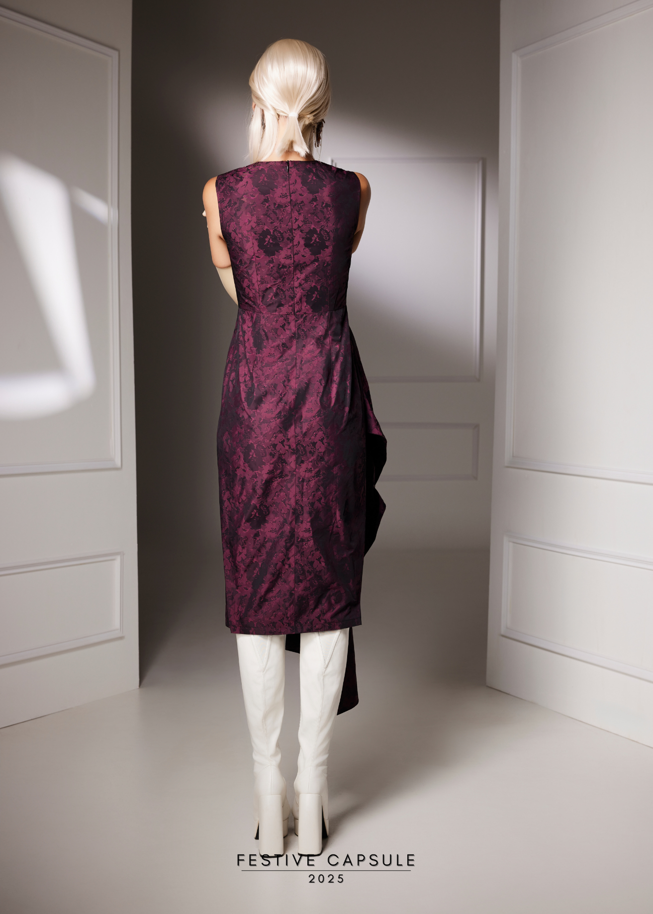 Manta Dress in Mystic Plum