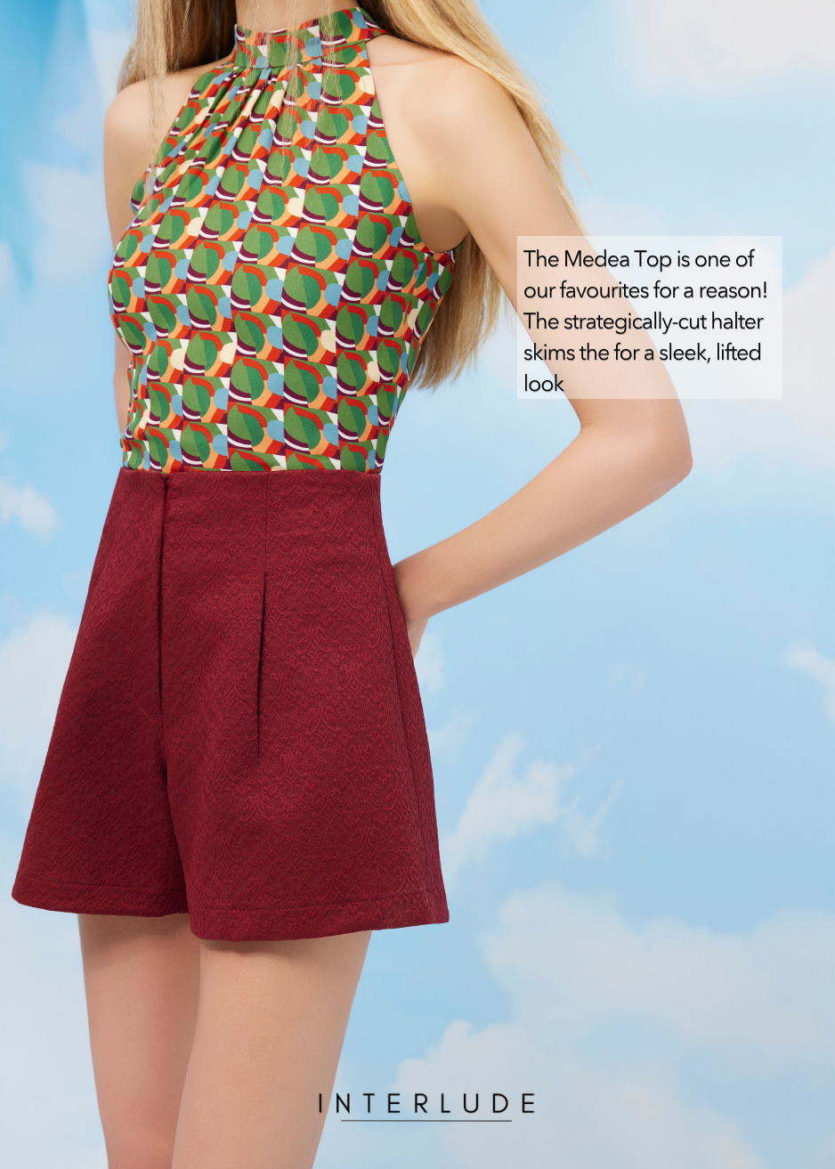 Medea Top in Parakeet