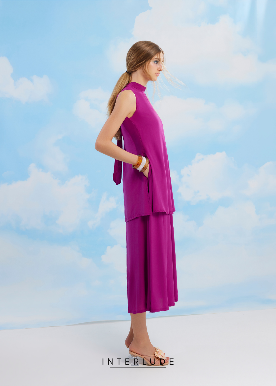 Miami Maxi Dress in Boysenberry