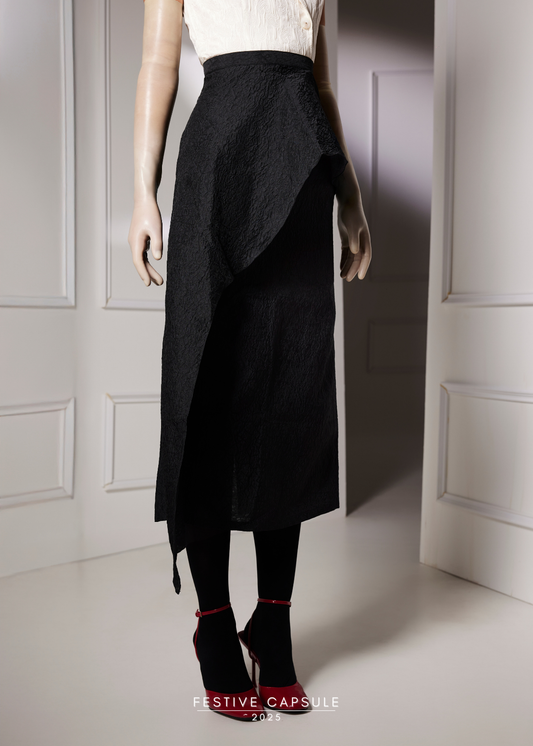 Nautilus Skirt in Black Walnut