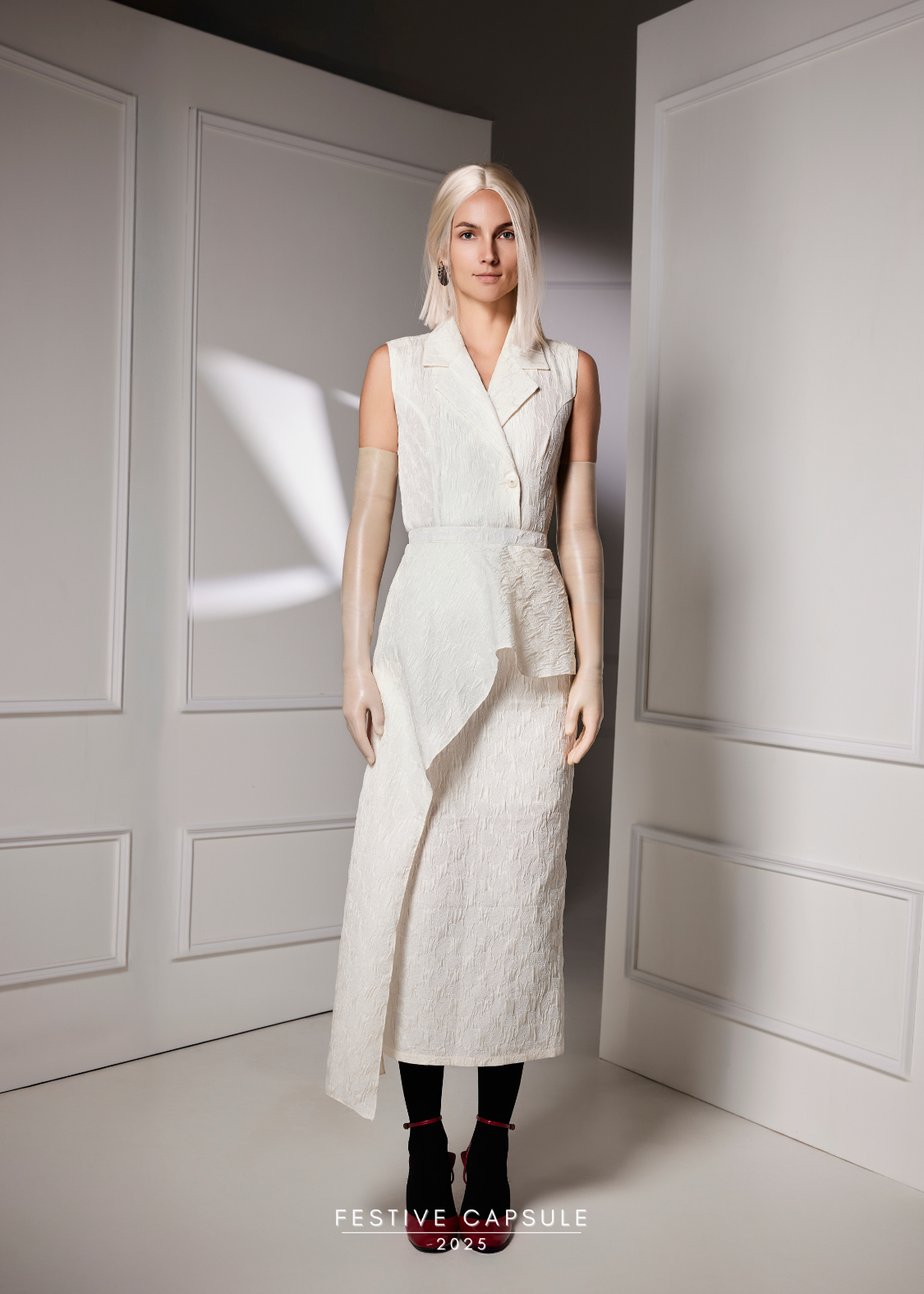 Nautilus Skirt in Alabaster