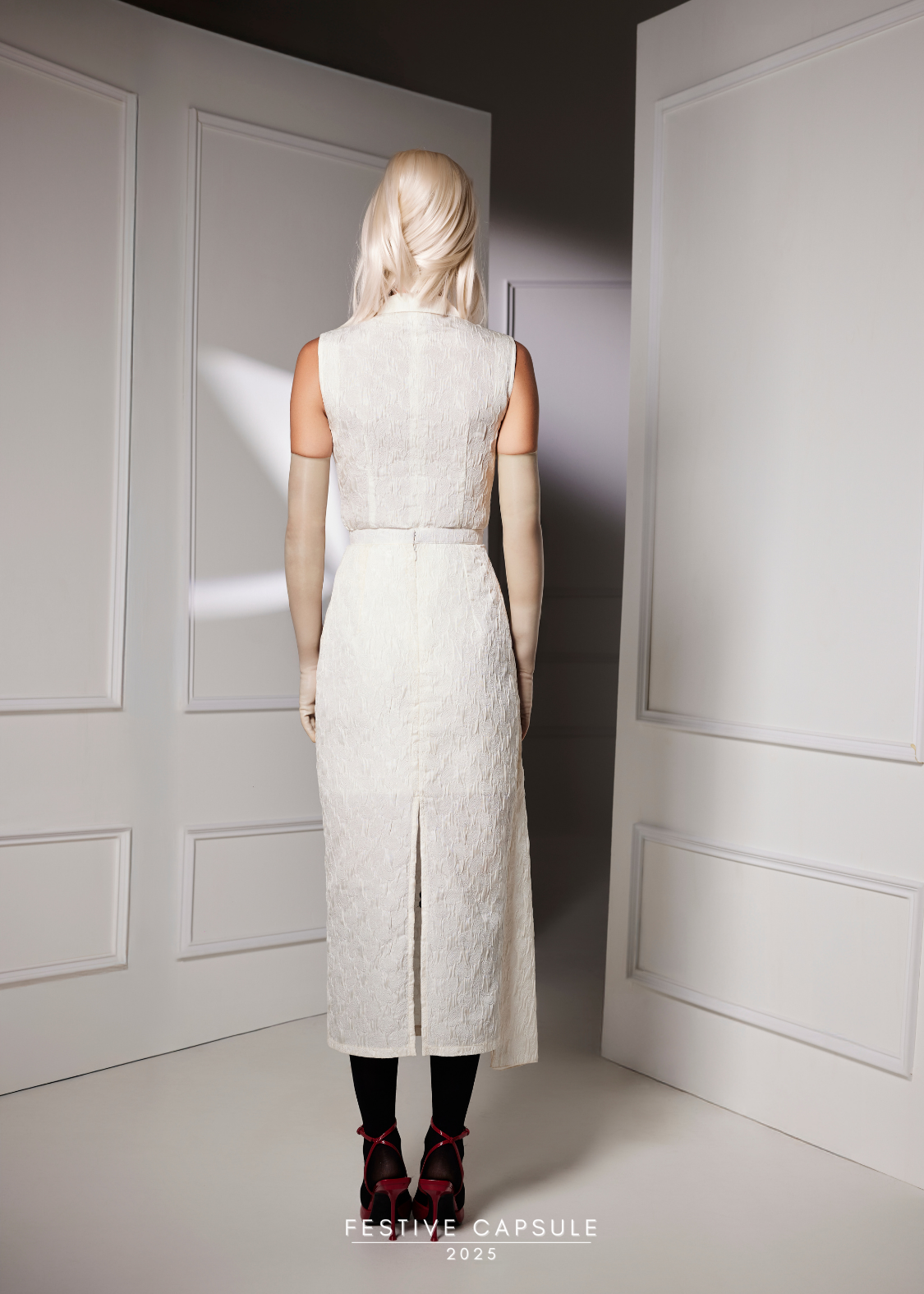 Nautilus Skirt in Alabaster