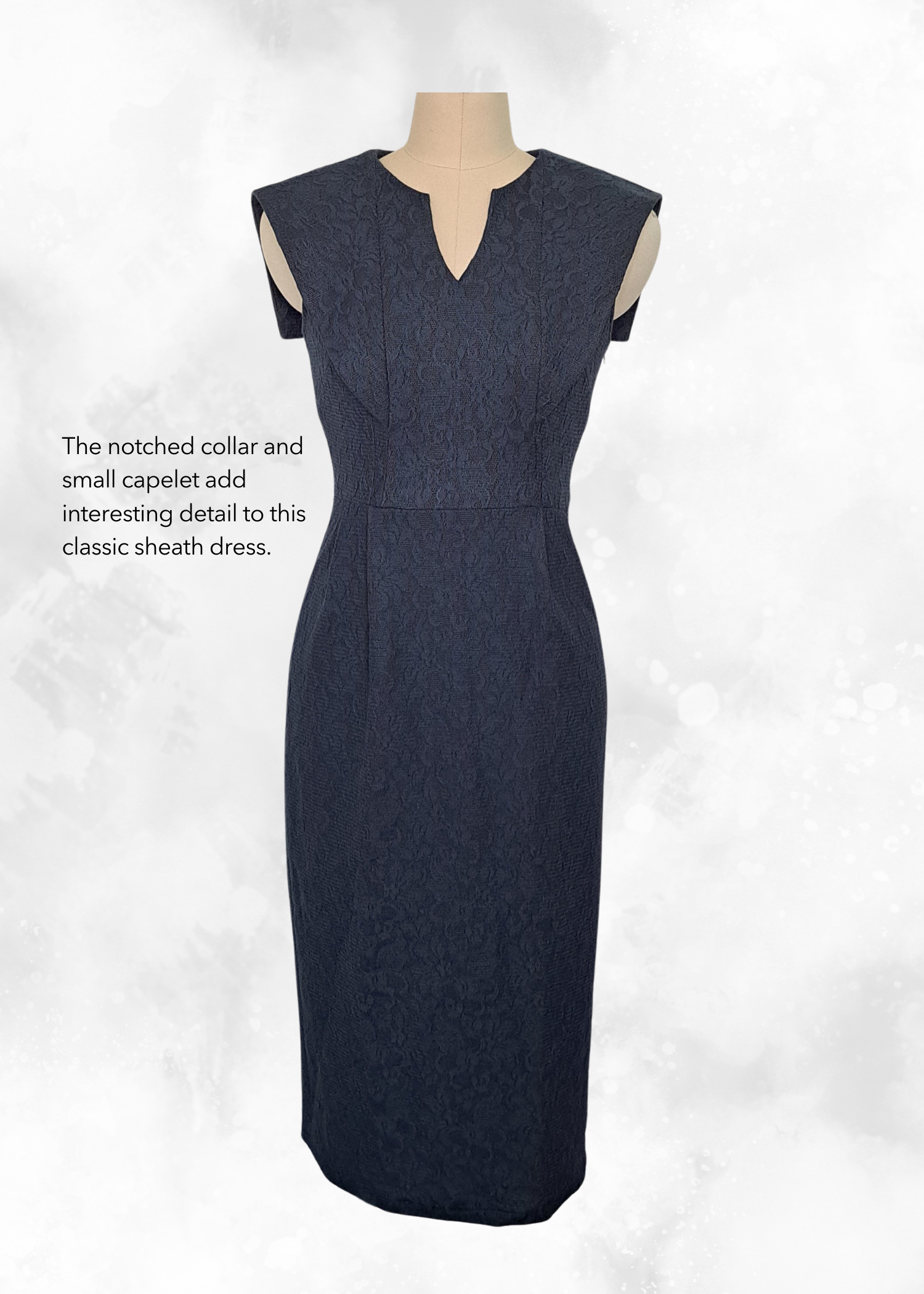 Sagitta Dress in Aegean Lace