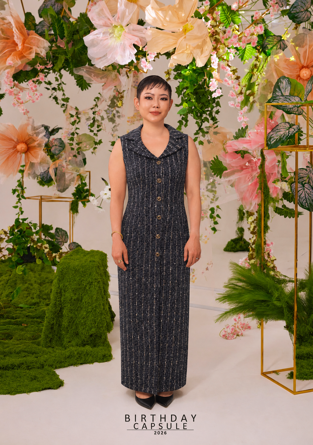 Sophie Dress in Noir