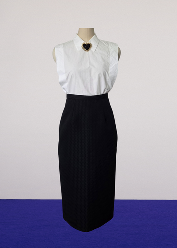 Thalia Skirt in Vintage Black